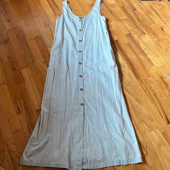 Light denim maxi dress - Picture 1 of 5